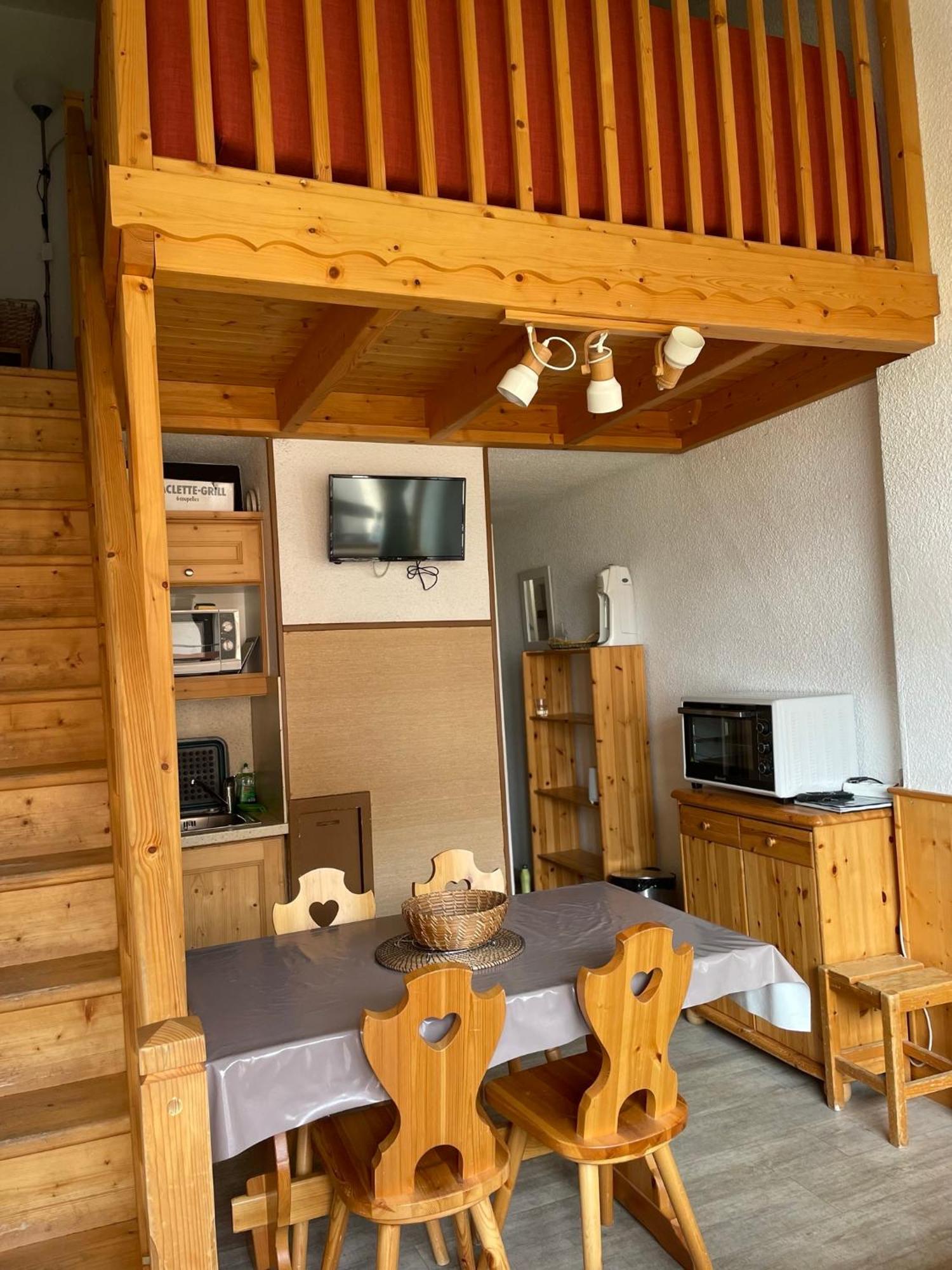 Appartement Pour 6 Personnes Au Pied Des Pistes Au Calme Aux Menuires Les Asters Saint-Martin-de-Belleville Zewnętrze zdjęcie